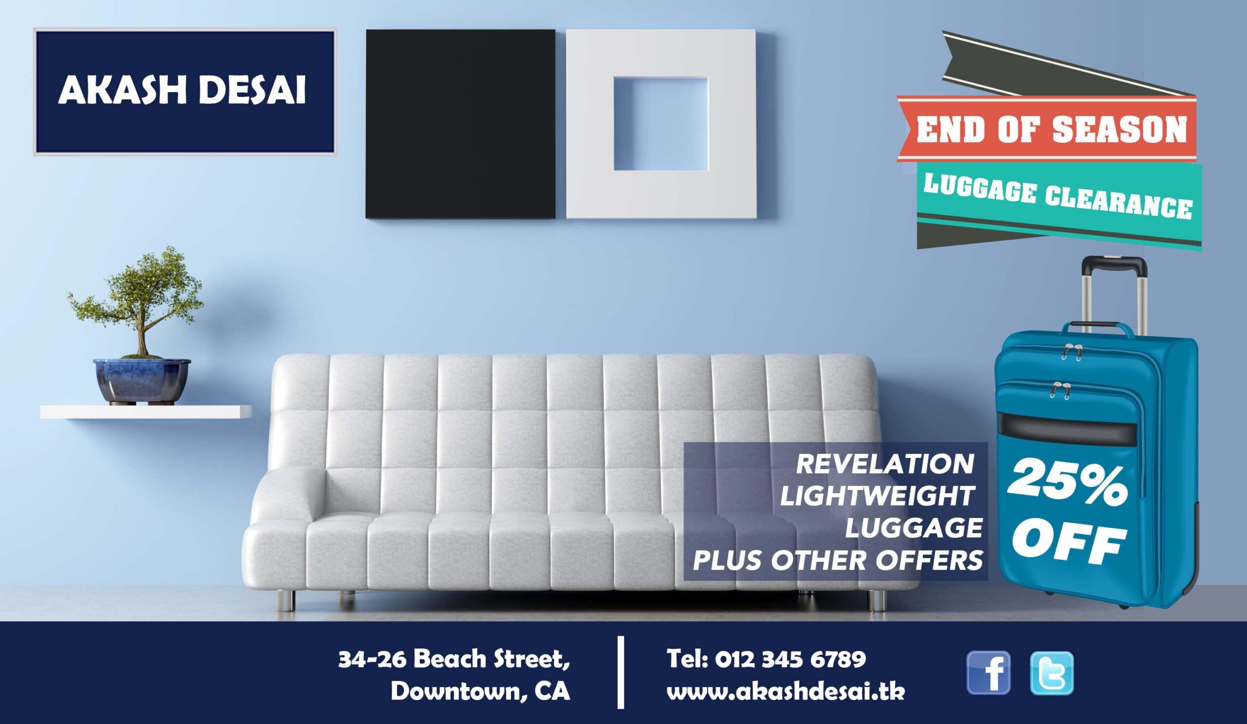 Furniture Shop Pamphlet