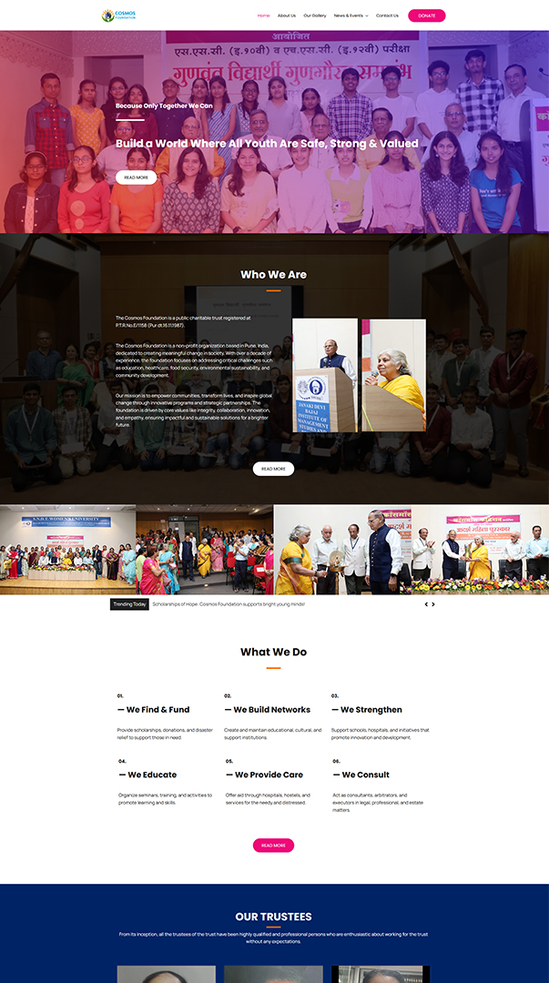 cosmosfoundation-website