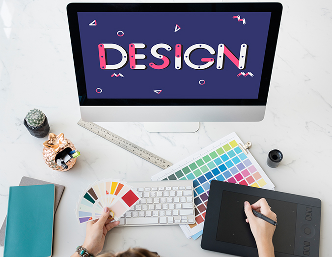 Graphic design services for business marketing and brand visuals